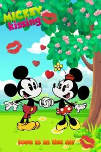 Mickey Kissing Game Screen Shot 1