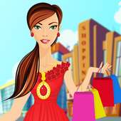 शॉपिंग बीएफएफ - लड़की ड्रेस अप फैशन