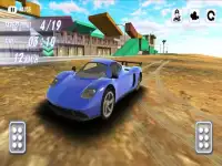 Flying Car Real Racing Screen Shot 7