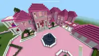 2018 Pink house of princess map for MCPE Screen Shot 3