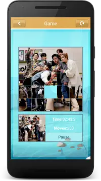 iKon Slide Puzzle Game Screen Shot 5