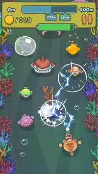 Cat Fishing Games-Fish Hunter Screen Shot 2