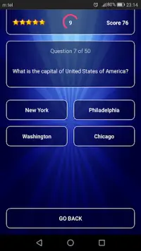 World Capitals Quiz Screen Shot 3
