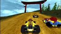 League Cartoon Splashy  Lightning Car Race Screen Shot 5