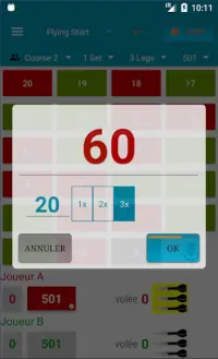 Fléchettes - Scorecard Screen Shot 2
