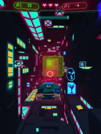 Neon Flytron: Cyberpunk Racer Screen Shot 12