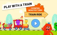 My Monster Town - Toy Train Games for Kids Screen Shot 8