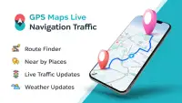 GPS Navigations Traffic Alerts Screen Shot 7