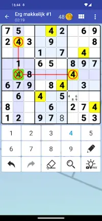 Sudoku - Klassieke puzzel Screen Shot 2
