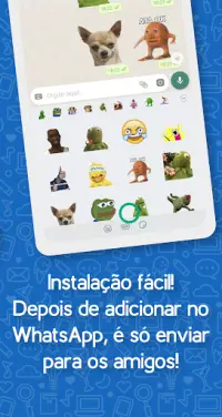 Memes do Brasil Figurinhas Stickers Screen Shot 1