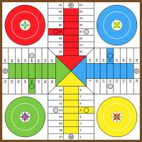 Board game "Parchís" (parchees