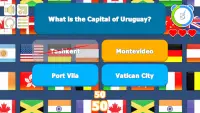 Flag Capital Quiz Spiel Screen Shot 11