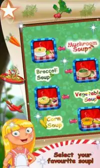 Soup Maker Cooking Mania-Fun 2D Cooking Games Screen Shot 1