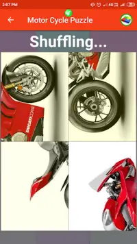 Motor Cycle Puzzle Screen Shot 4