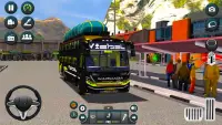 การขับรถบัสจริง: รถโค้ช 3 มิติ Screen Shot 6