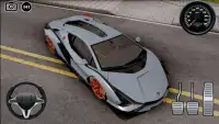Driving Lamborghini Sian New Drift Simulator Screen Shot 1