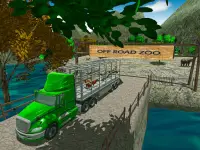 Wild Animal Truck Simulator: Animal Transport game Screen Shot 14