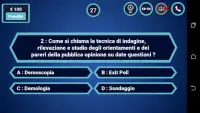 Milionario Quiz - Trivia Italiano Screen Shot 2