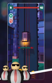 엘리베이터 구출 게임 : Elevator Fall Screen Shot 0