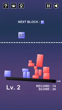 Physitris : Block Physics Game Screen Shot 0