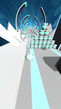 Neon Ball Run - Casual 3d runner game Screen Shot 3