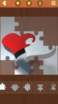 Jeux de puzzle d'amour Screen Shot 3