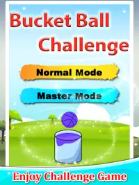 Bucket Color Ball Challenge Game Screen Shot 0