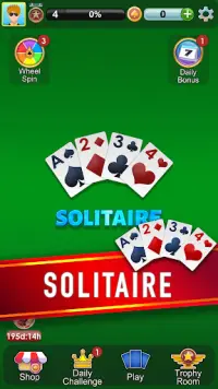 Solitaire card: game đánh bài Screen Shot 2