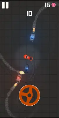 Car vs Cops: Evolution (Steering Wheel Mode) Screen Shot 1