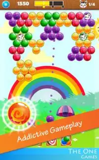🎠 Bubble Rainbow Shooter PUZZLE FREE Match 3 🎠 Screen Shot 1