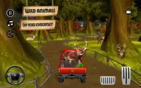 Offroad Mountain Truck: Wild Animals Transport Screen Shot 0