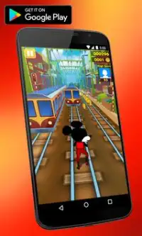 Mickey and Minnie Subway Surfer 3D Screen Shot 1