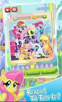 🌈 Little Unicorn Super Horse Pony Rainbow Screen Shot 3