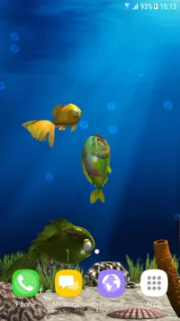 Aquarium Fish 3D Wallpaper Screen Shot 0