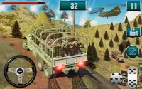 US Military Truck Driving Simulator: Army Trucker Screen Shot 4