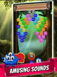 Yummy Monsters Bubble Shooter Screen Shot 2