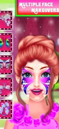 Jogos de maquiagem de beleza Screen Shot 3