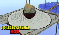 4 Pillars Survival Recreated New for Minecraft PE Screen Shot 1