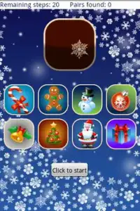 Christmas Memory Game Screen Shot 2