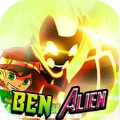 Ben Kid Hero Heartblast Alien - Dawn of The Aliens