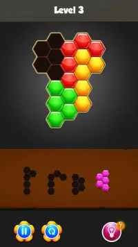 Hexa Block - Hexa Puzzle Game Screen Shot 3