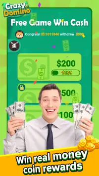 Crazy Domino: Win Real Money Screen Shot 0