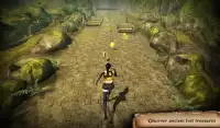 Secret Agent Lara: Lost Temple Jungle Run game Screen Shot 8