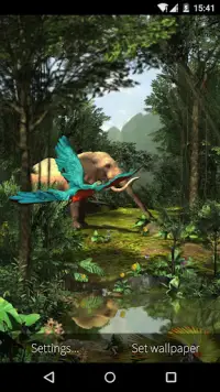 3D Rainforest Live Wallpaper Screen Shot 5