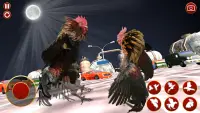 Wild Rooster Fighting Angry Chickens Fighter Games Screen Shot 1