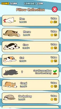 Animal Pillow Farm - soft toy collection Screen Shot 2