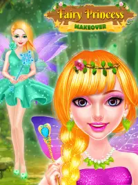 Fairy Princess Dress Up Salon Games for Girls Screen Shot 0