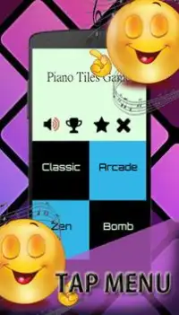 Mr Bean Piano Tiles Screen Shot 0