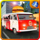 Burger Hawker Delivery Truck