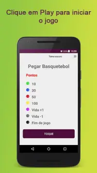 Pegar Basquetebol Screen Shot 3